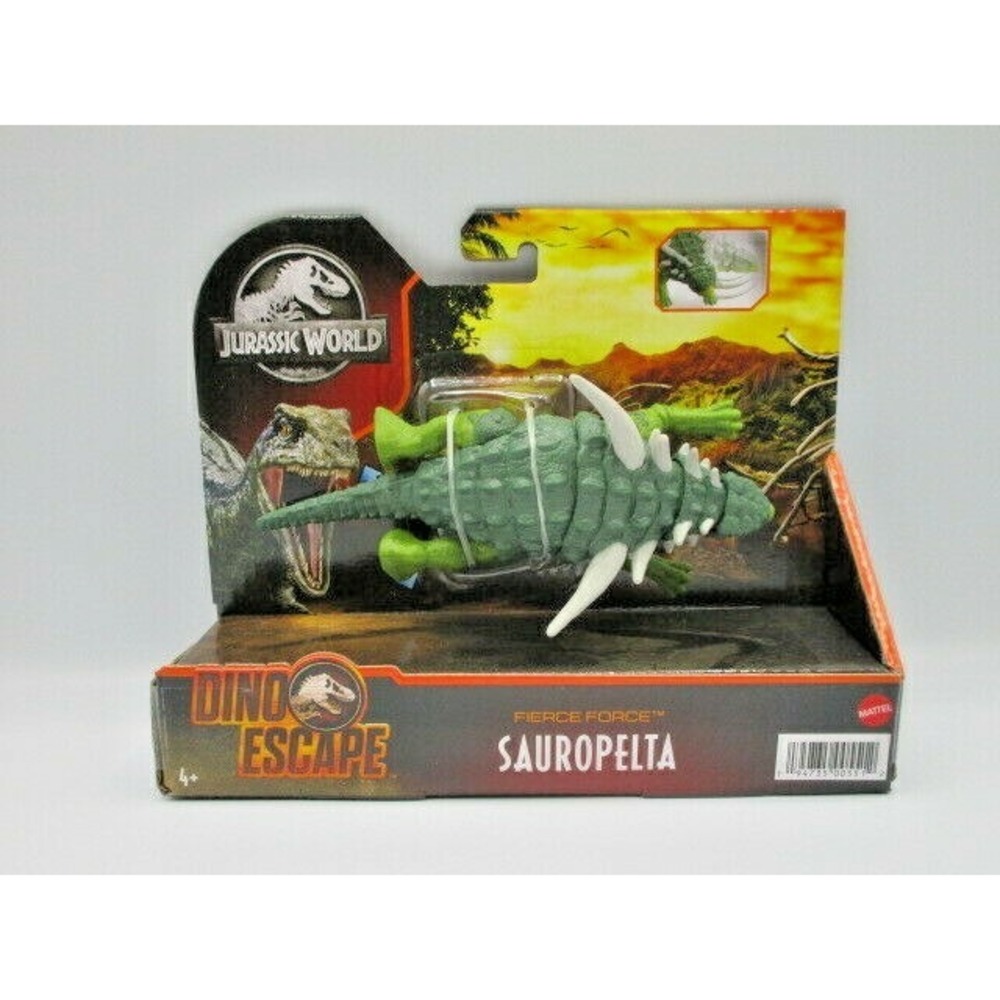 Jurassic World Sauropelta Figure Camp Cretaceous DIno Escape Fierce Force Mattel